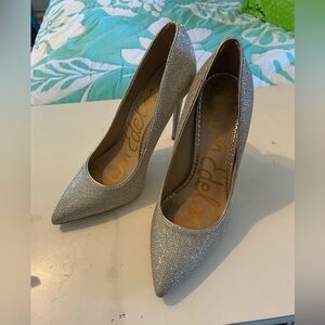 Sam Edelman Danna Gold Mesh Pumps
